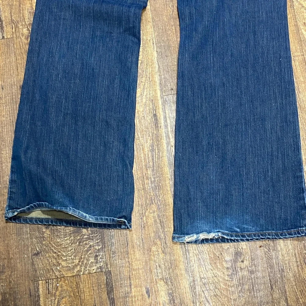 Lucky Brand size 16/33 Dungarees Straight boot Jeans‎ stretch casual comfy - Picture 15 of 16